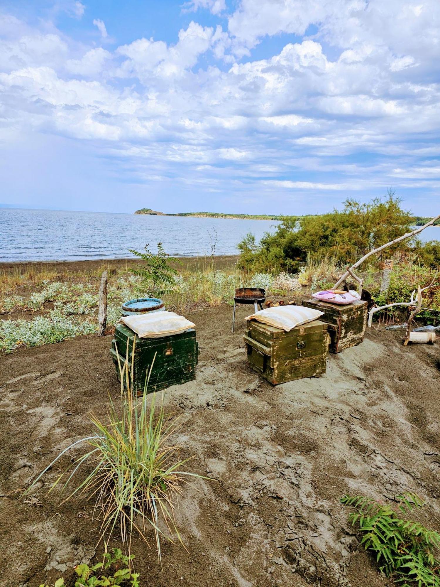 Beachfront Caravans Hotel Csernomorec Kültér fotó