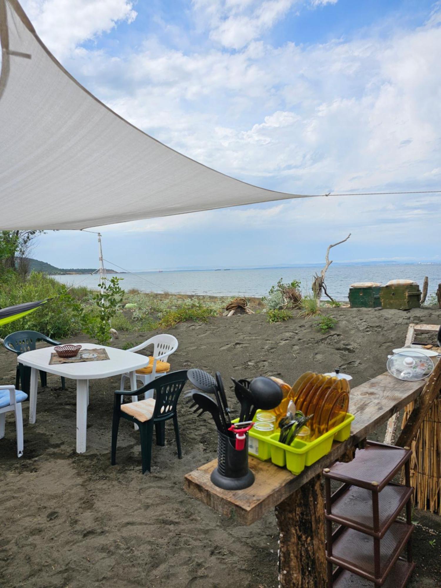 Beachfront Caravans Hotel Csernomorec Kültér fotó