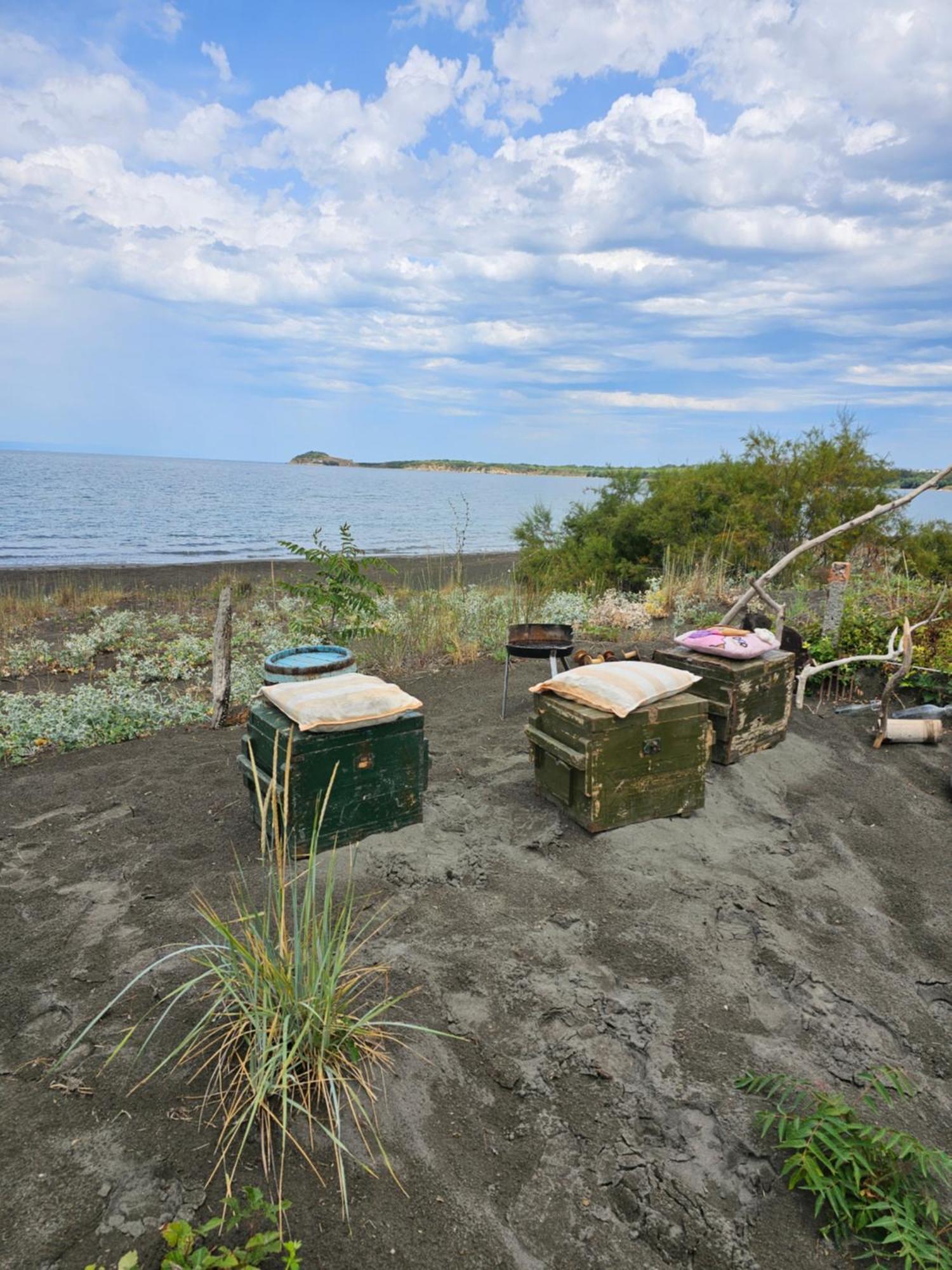 Beachfront Caravans Hotel Csernomorec Kültér fotó