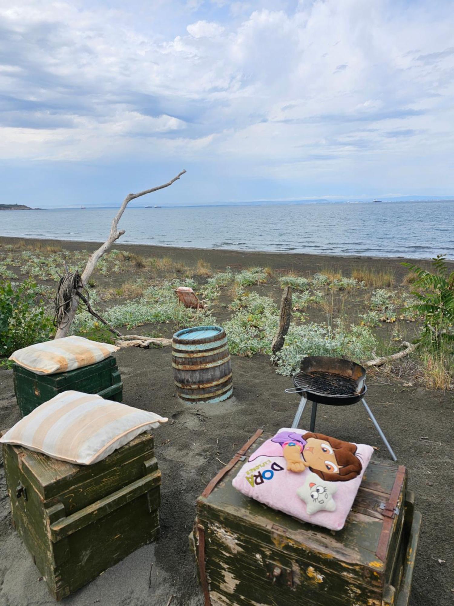 Beachfront Caravans Hotel Csernomorec Kültér fotó